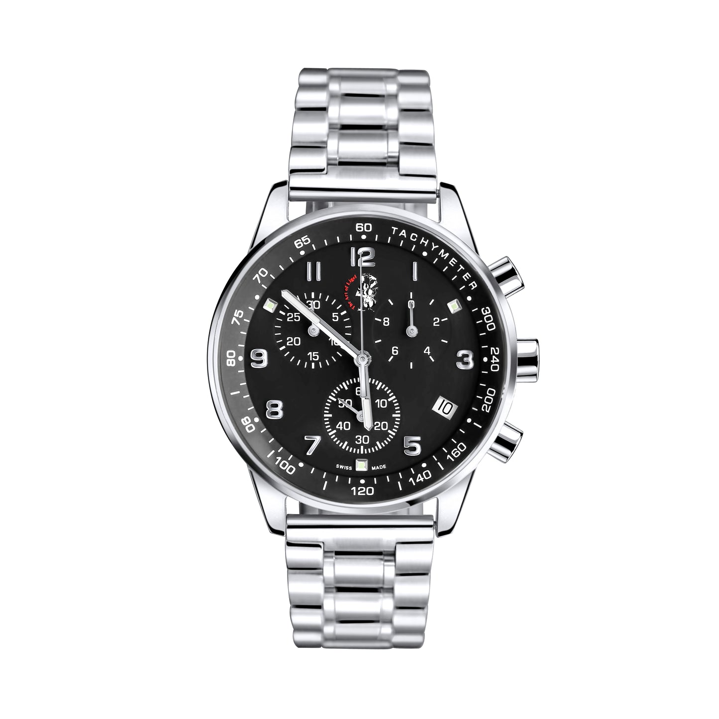 The Stainless Steel Cosmos Red Eye AND the Arena Black Dial - TAL WATCHES