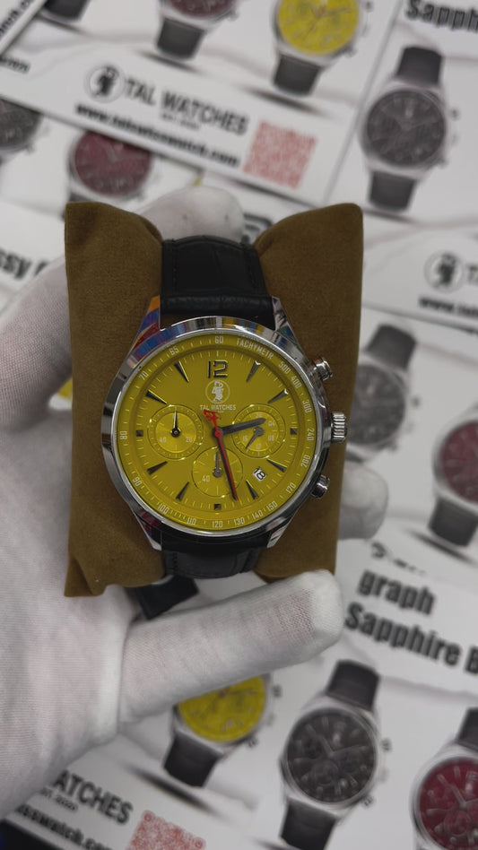 Chronograph Sapphire Bassy in Yellow