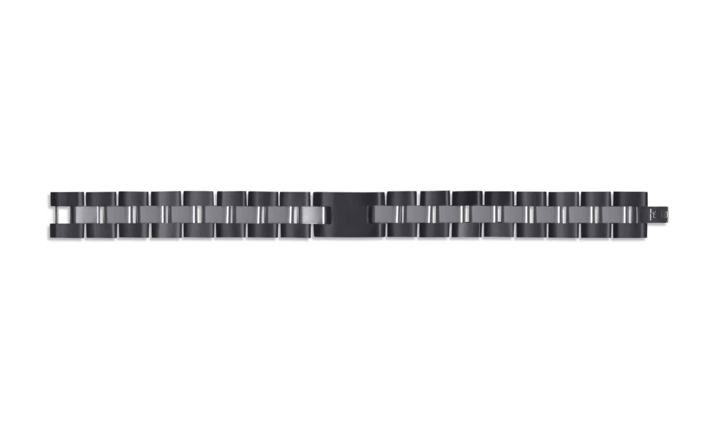 TAL WATCHES - Bassy Bracelet in Stainless Steel & Dark Walnut - TAL WATCHES