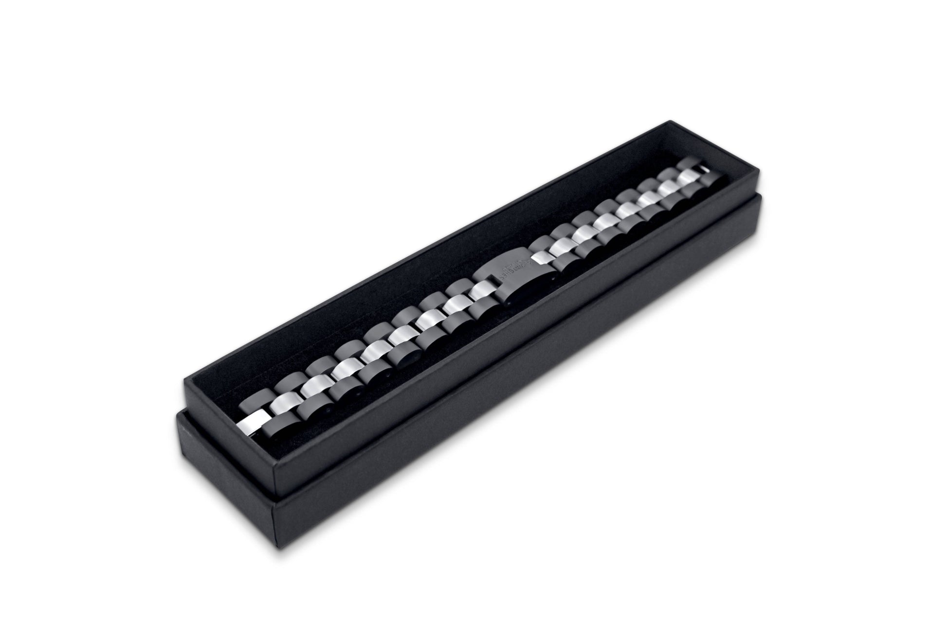 TAL WATCHES - Bassy Bracelet in Stainless Steel & Dark Walnut - TAL WATCHES