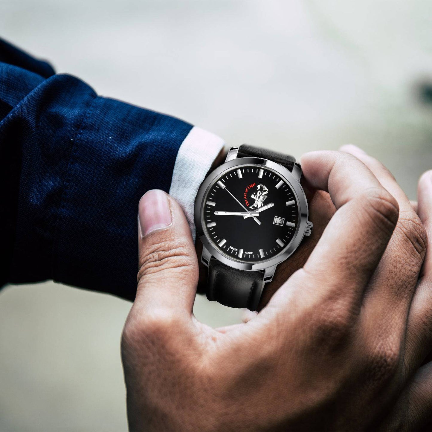 TAL Gentleman's Timepiece  - Classic Black Dial - TAL WATCHES