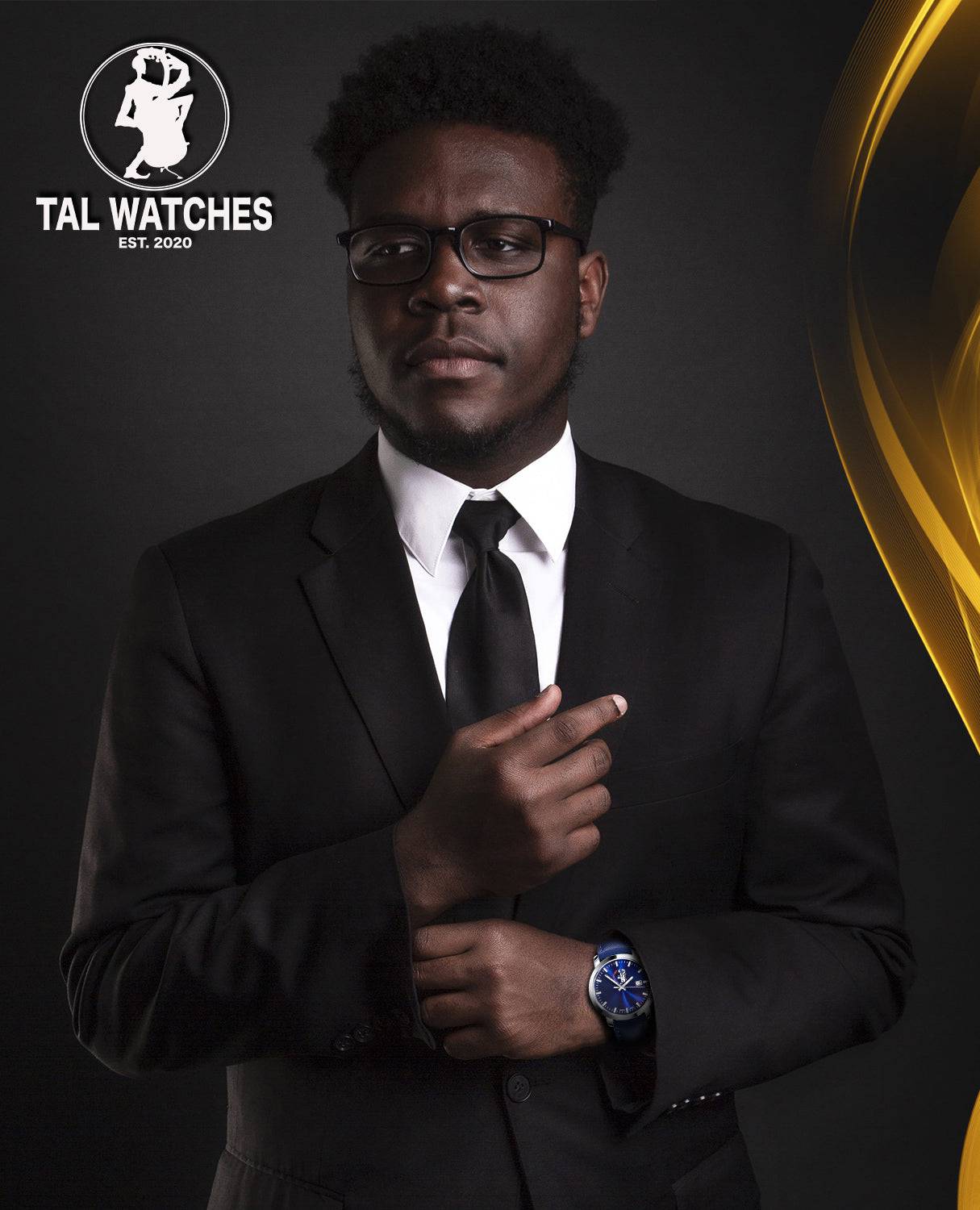 TAL Gentleman’s Timepiece - Classic Blue Dial - TAL WATCHES