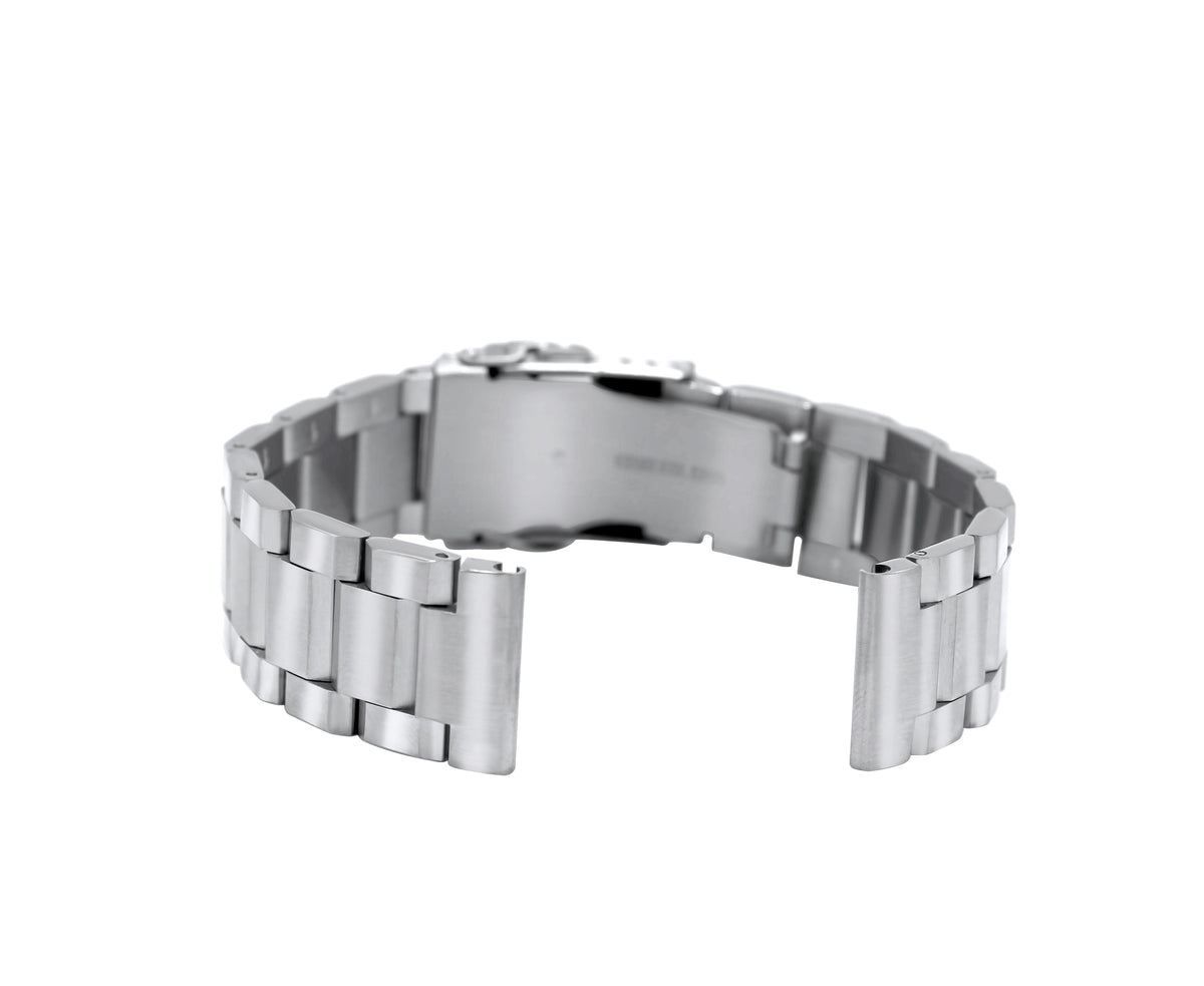 TAL WATCHES - Unisex-Adult Stainless Steel Straight End Watch Band - Silver  20mm - 22mm | TAL WATCHES