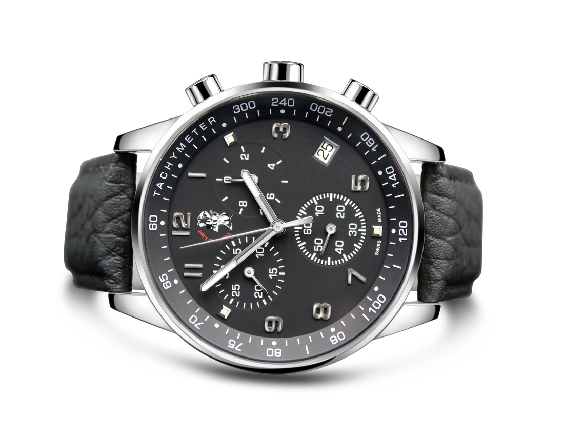 TAL Gentleman's Timepiece Classic Arena - Black Dial