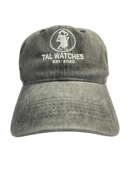 TAL WATCHES - Unisex Adjustable Denim Cotton Cap – Casual & Punk Fashion Hat for All Seasons