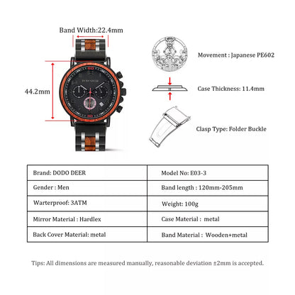 TAL WATCHES - Wooden Bassy - TAL WATCHES
