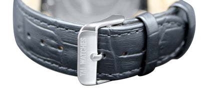 Chronograph Sapphire Bassy in Black - TAL WATCHES