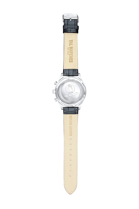 Chronograph Sapphire Bassy in Orange - TAL WATCHES
