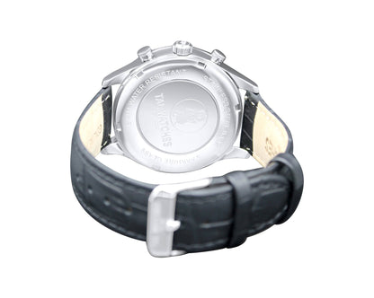 Chronograph Sapphire Bassy in Red - TAL WATCHES