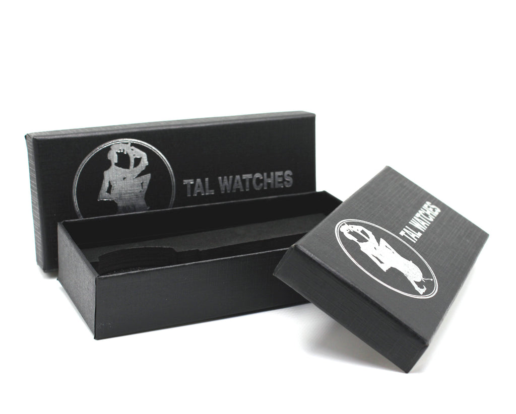 TAL Gentleman’s Timepiece Stainless Steel Arena - Black Dial - TAL WATCHES