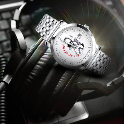 TAL Gentleman’s Timepiece - Classic Stainless Steel White Dial - TAL WATCHES