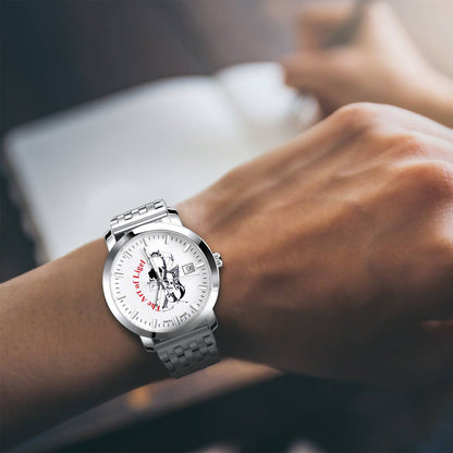 TAL Gentleman’s Timepiece - Classic Stainless Steel White Dial - TAL WATCHES