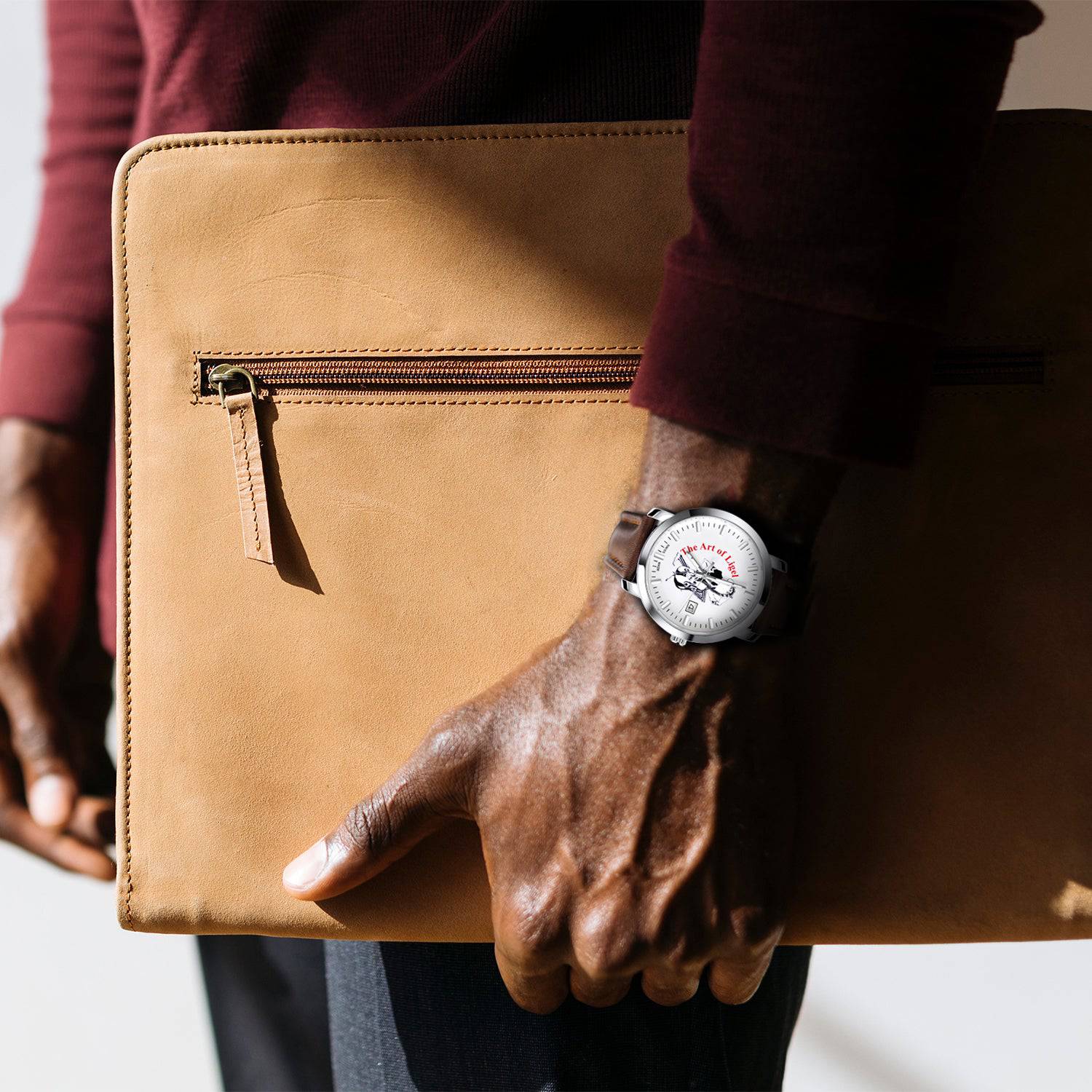 TAL Gentleman’s Timepiece - Classic White Dial - TAL WATCHES