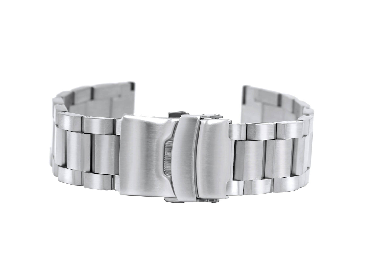 TAL WATCHES - Unisex-Adult Stainless Steel Straight End Watch Band - Silver 20mm - 22mm - TAL WATCHES