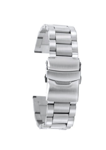 TAL WATCHES - Unisex-Adult Stainless Steel Straight End Watch Band - Silver 20mm - 22mm - TAL WATCHES