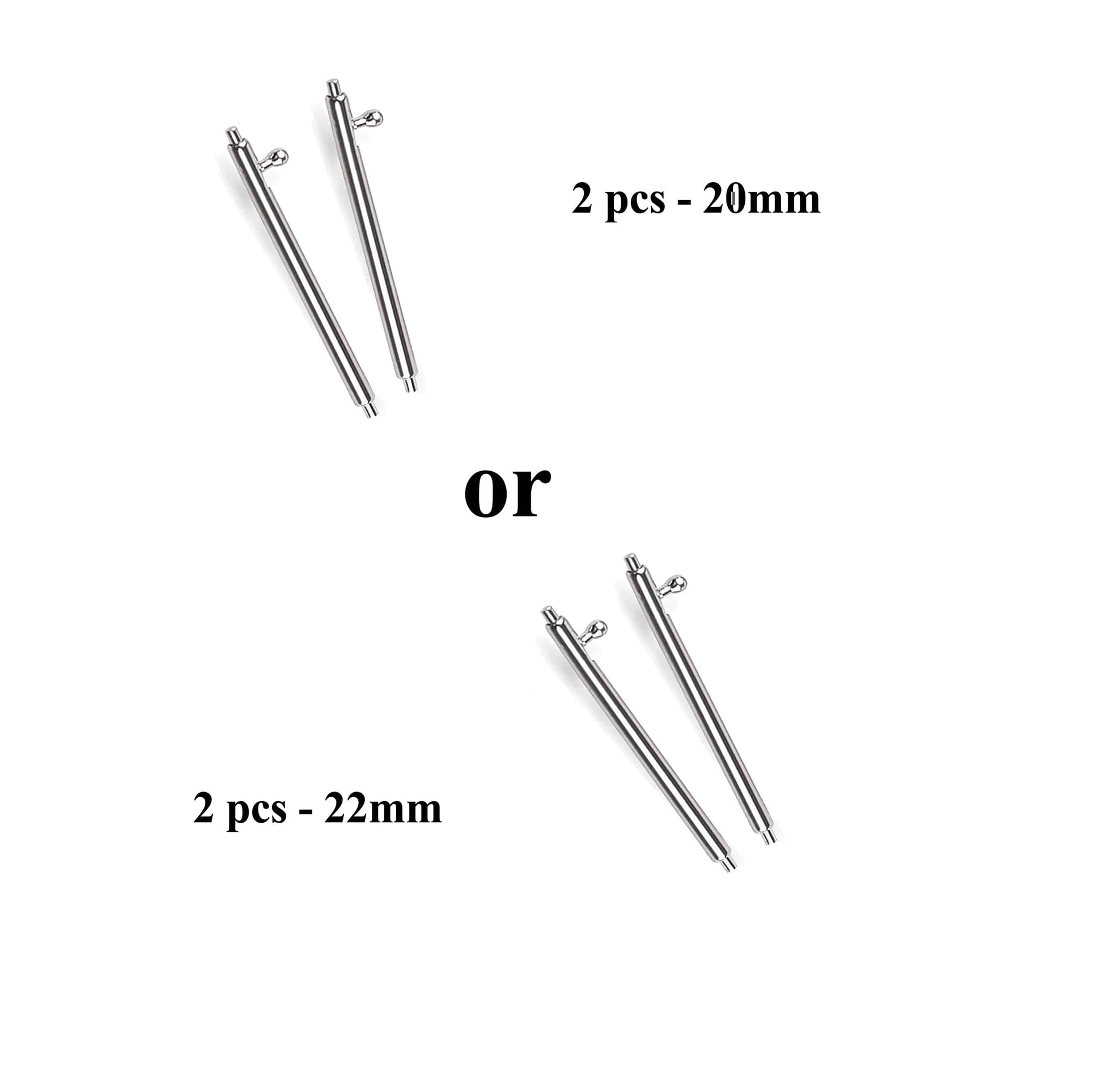 TAL WATCHES - Unisex-Adult Stainless Steel Straight End Watch Band - Silver 20mm - 22mm - TAL WATCHES